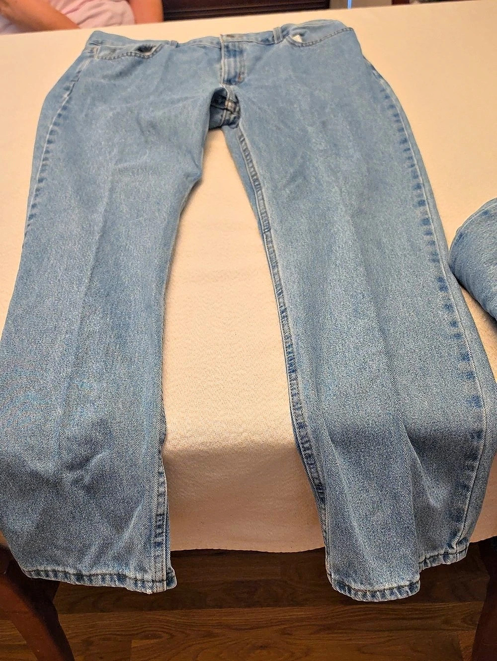 George Regular Straight Leg Jeans Blue Waist 38x34